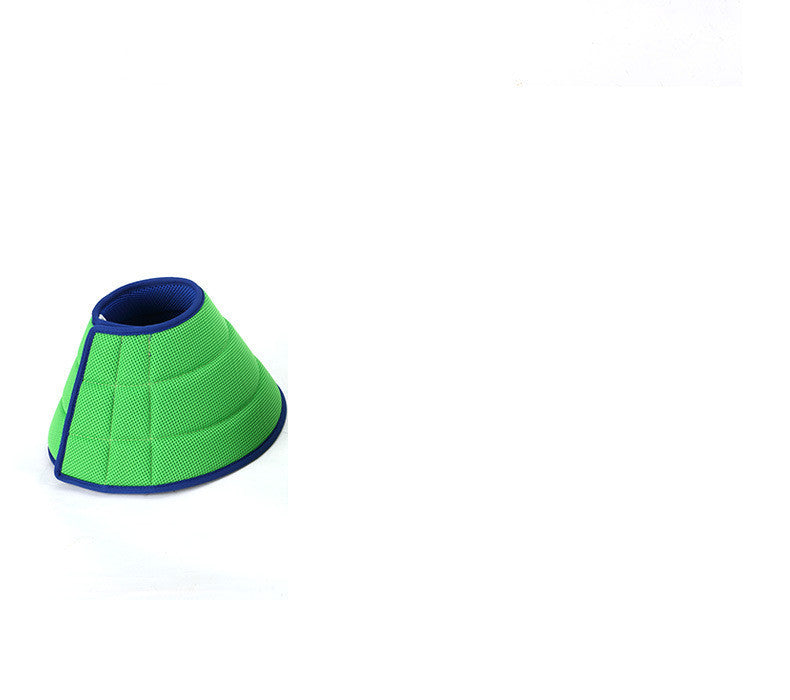 Collier anti-morsure pour chien et chat, collier de récupération médical pour animaux de compagnie, housse de protection transparente pour animaux de compagnie, collier élisabéthain circulaire pour fournitures pour animaux de compagnie